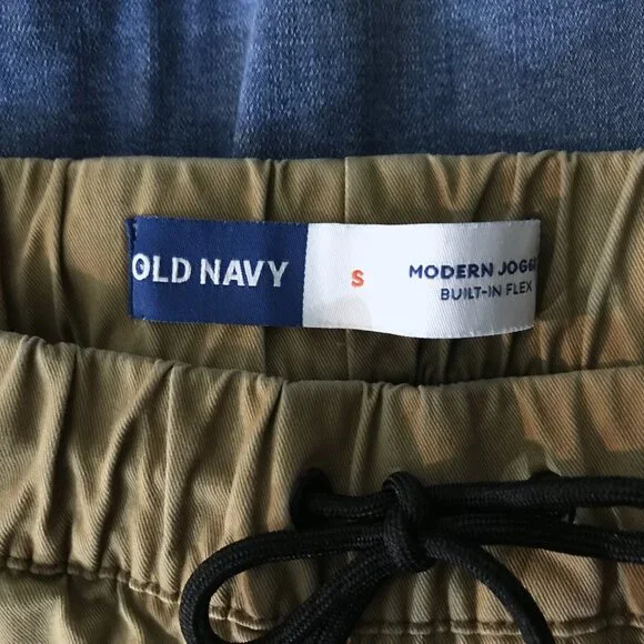 Old Navy Men's Modern Jogger Twill Pants S - Picture 4 of 10